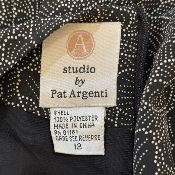 A Studio by Pat Argenti Y2K Sleeveless Modest Party Church Academic Dress Sz 12 - Picture 9 of 10